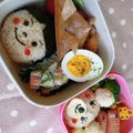 かなごん☆'s cooksnap of when they made 簡単！可愛い♪キャラ弁☆こどもの日弁当♪.