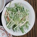 ごんべい君's cooksnap of when they made 5分で【水菜とちくわのサラダ】.