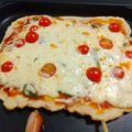 ひんべえ's cooksnap of when they made ホットプレートで簡単ピザ♪.