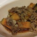 あいりーー's cooksnap of when they made 牛肉とかぼちゃのゴマ煮.