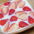 ﾋﾟﾛﾐ♡'s cooksnap of when they made 牛乳寒天　いちご入り.