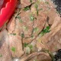 aya＠ぷっちょ's cooksnap of when they made 男の料理！コンビニ風ネギ塩豚丼！.