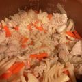 ダンドリ8分！！'s cooksnap of when they made たけのこ炊き込みご飯 炊飯器.