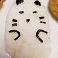 まーさんれなさん's cooksnap of when they made すみっこ　ねこ　とんかつ　おにぎり.