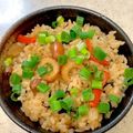 あい♪らんど's cooksnap of when they made ひじき煮と切り餅で、おこわ風炊き込みご飯.