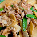 seacomet's cooksnap of when they made たけのこと豚肉のオイスター炒め.
