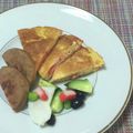 おはなすき's cooksnap of when they made ☆卵とカニカマ焼き☆.