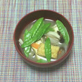 おはなすき's cooksnap of when they made 絹さやと厚揚げの味噌汁.