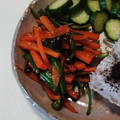 G_Yossan's cooksnap of when they made 簡単　人参とピーマンの塩昆布和え♡.