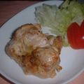 Jock's cooksnap of when they made 鶏もものにんにく味噌ヨーグルト漬.
