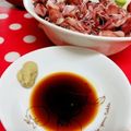 みっくママ's cooksnap of when they made 簡単^ - ^ホタルイカを山葵醤油で.