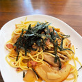 梨にゃんこ's cooksnap of when they made 筍と茸の和風パスタ.