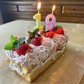 よ～こママ's cooksnap of when they made ⁂苺の☆モンブランショートケーキ⁂.