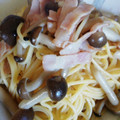 クックHJTK9C☆'s cooksnap of when they made 舞茸とベーコンの和風パスタ.