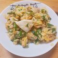 Noa1112's cooksnap of when they made かさ増しキムチチャーハン.