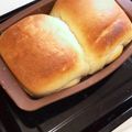 mickeyhash's cooksnap of when they made ☆王道☆一番シンプルな手捏ね食パン☆.