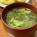 まなポコ's cooksnap of when they made 【農家のレシピ】小松菜のシンプルスープ.