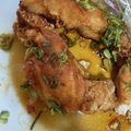 kinkinsan's cooksnap of when they made 鶏の唐揚げ♪油淋鶏（ユーリンチー）♪.