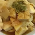 aizu_po's cooksnap of when they made たけのこと厚揚げの煮物.