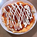 えーたん♡'s cooksnap of when they made 簡単/ダイエット☆粉ナシお好み焼き.
