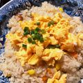 karikarin's cooksnap of when they made 炊飯器で作ろう☆ウインナー炒飯♪.