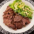ちゃまたまご's cooksnap of when they made ⭐輸入牛⭐ステーキ肉⭐柔らかく美味しく♪.