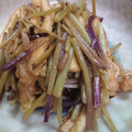 クックGNQ04E☆'s cooksnap of when they made フキの油炒め.