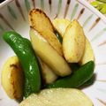 karikarin's cooksnap of when they made スナップえんどうと新じゃがのバター炒め。.