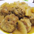 たらッペ's cooksnap of when they made おろしニンジン入りふわふわ肉団子.
