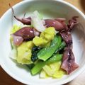 山ばあば's cooksnap of when they made ボイルイカを使った酢味噌あえ.