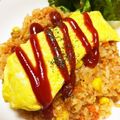 けけれれ's cooksnap of when they made 炊飯器でチキンライスのオムライス.