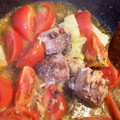 クックJXG9VM☆'s cooksnap of when they made 鯖缶とトマトの中華炒め☆.