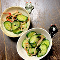 s06007's cooksnap of when they made 乾燥わかめそのままで簡単♡酢の物.