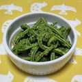 QPはにー's cooksnap of when they made 春の味覚☆こごみのごま和え.