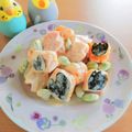 Newチヨコっと♪'s cooksnap of when they made 枝豆入り☆かぼちゃとソーセージのサラダ.