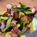 海苔丼's cooksnap of when they made ◆タコきゅうり◆ にんにく生姜醤油和え.