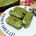 クックI7I5L1☆'s cooksnap of when they made ♡ほうれん草と彩り野菜のケークサレ♡.