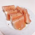 ＴＷＩＮ’Ｓ ママ★'s cooksnap of when they made 新感覚イタリアンおつまみ☆生ハム豆腐巻き.