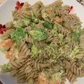 yuktab's cooksnap of when they made エビとアボカドのクリームパスタ♡*..