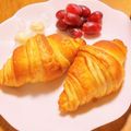motomi♪'s cooksnap of when they made クロワッサンの温め方～ふんわりサクサク～.