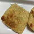 たべたべこ's cooksnap of when they made ポテサラリメイクdeお揚げさんコロッケ.