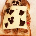 ナピト's cooksnap of when they made *フルグラチョコバナナちゃんトースト*.