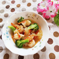 ﾁｲﾁｬﾝﾏﾏ's cooksnap of when they made 海老とセロリの中華炒め.