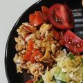 G_Yossan's cooksnap of when they made 野菜入りスクランブルエッグ　朝ごはんにも.