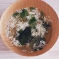 アクセル☆'s cooksnap of when they made わかめ♡♥卵白のふわふわ味噌汁.