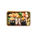 クック4649★'s cooksnap of when they made 節分☆簡単♩黒猫☆おにぎり☆キャラ弁.