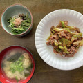 クック8ZQE9T☆'s cooksnap of when they made 牛肉と長ねぎのオイスター炒め.