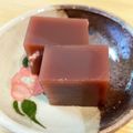 maguey's cooksnap of when they made 粒あんで簡単羊羹！粉寒天でパパっと羊羹に.