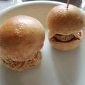 あんこだよ。's cooksnap of when they made 手捏ね！ハンバーガーバンズ☆.