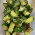 kinkinsan's cooksnap of when they made きゅうり　白だし浅漬け.